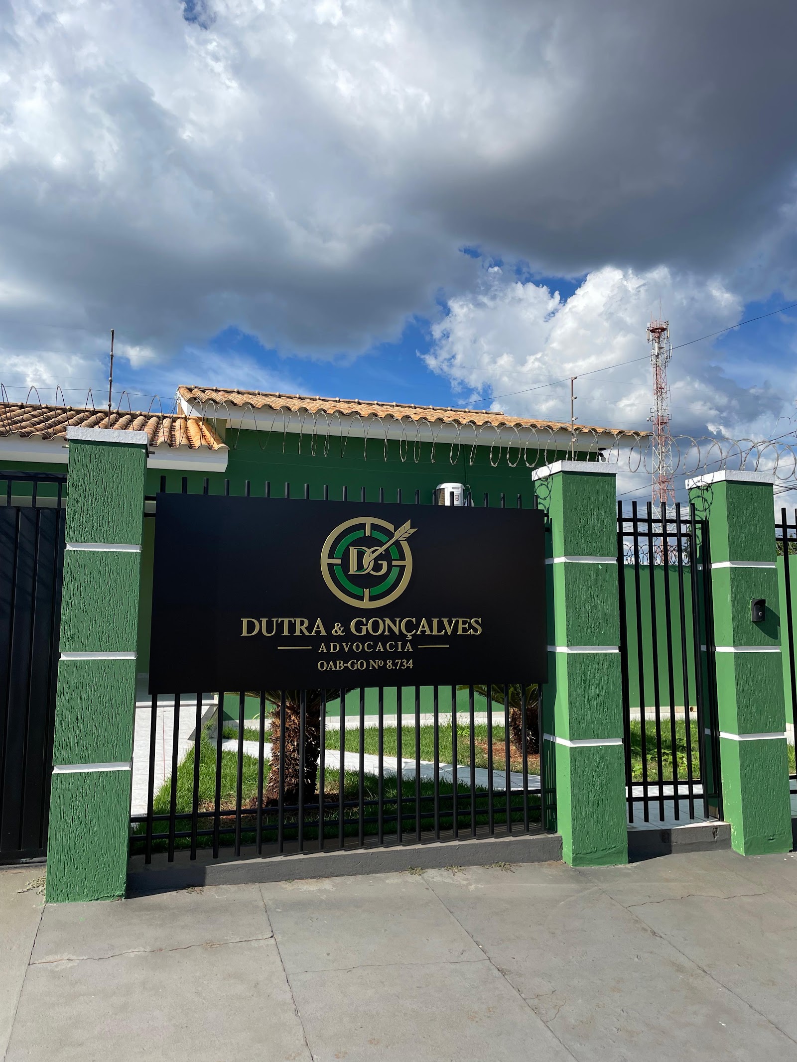 Fachada do escritório Dutra e Gonçalves Advocacia